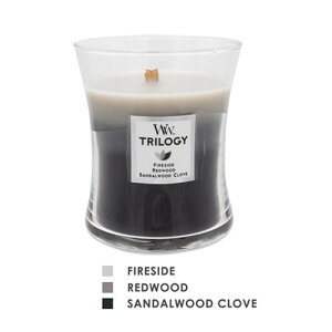 �E�b�h�E�B�b�N �g�����W�[ �W���[ M �E�H�[���E�b�Y KAMEYAMA CANDLE WOOD WICK TRILOGY WARM WOODS [lbq]�t �V���� ���j��