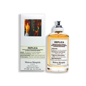 メゾン マルジェラ レプリカ ウィスパーズ イン ザ ライブラリー オードトワレ 100ml MAISON MARTIN MARGIELA REPLICA WHISPERS IN THE LIBRARY EDT [4694]