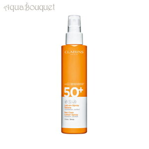 NX TPA [V Xv[ TPA [V Xv[ CLARINS SUN CARE BODY LOTION IN SPARY UVA/UVB 50+ [3F-C3] [gaq]
