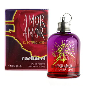 _ő100%|CgobNIԌ^LV A[ A[ GNgbN LX I[hg 100ml  fB[X CACHAREL AMOR AMOR ELECTRIC KISS EDT [0210] [3F-C1] [w6q]