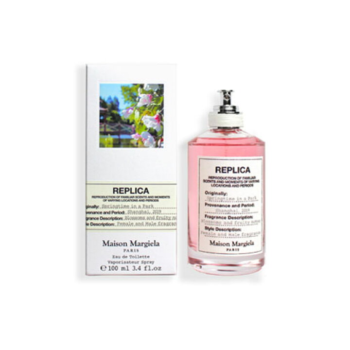 楽天市場 メゾン マルジェラ レプリカ スプリングタイム イン ア パーク オードトワレ 100ml 香水 Maison Martin Margiela Replica Springtime In A Park Edt アクアブーケ楽天市場店