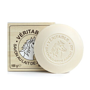 T{l[ j I[KjbN~NEh\[vi}[nj100g LA SAVONNERIE DE NYONS PERFUMED SOAP ROUN ORGANIC MARE MILK [k30]