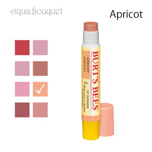 �o�[�c�r�[�Y ���b�v�V�}�[ �A�v���R�b�g 2.6g BURT�fS BEES LIP SIMMER APRICOT [xku]�ėp �u�₩ ������
