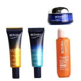 （4点セット）ビオテルム スキンケア ギフトセット（ブルーセラピーセラム クレンジング ）BIOTHERM SKIN CARE GIFT SET