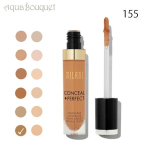 ~j RXeBbNX OEFA RV[ + p[tFNg 155 N[ Th ( COOL SAND ) 5ml MILANI COSMETICS LONGWEAR CONCEAL+PERFECT [i3x]