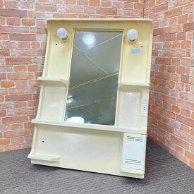 【中古品】INAX イナックス 1面鏡/洗面化粧台用ミラーキャビネット・化粧鏡 幅75cm 750mm 手洗台・洗面台 6D