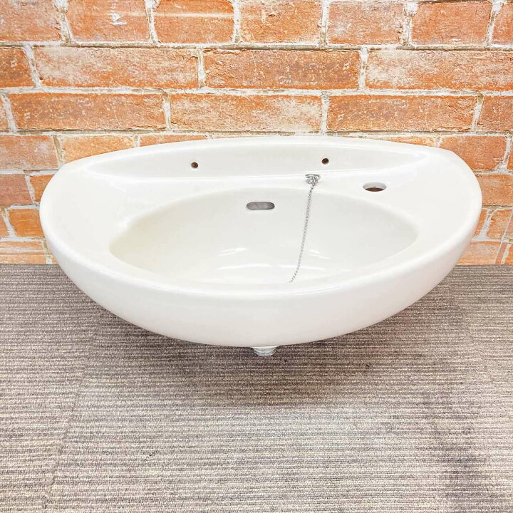 楽天市場】【中古品】 TOTO 陶器製 手洗器 壁掛前丸手洗器(楕円型 洗面 