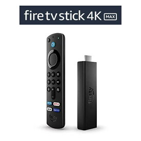 Fire TV Stick 4K Max マックス ファイヤースティック ファイヤーTV マックス アレクサ Alexa対応音声認識リモコン 付属 ストリーミングメディアプレーヤー 第1世代 2021版