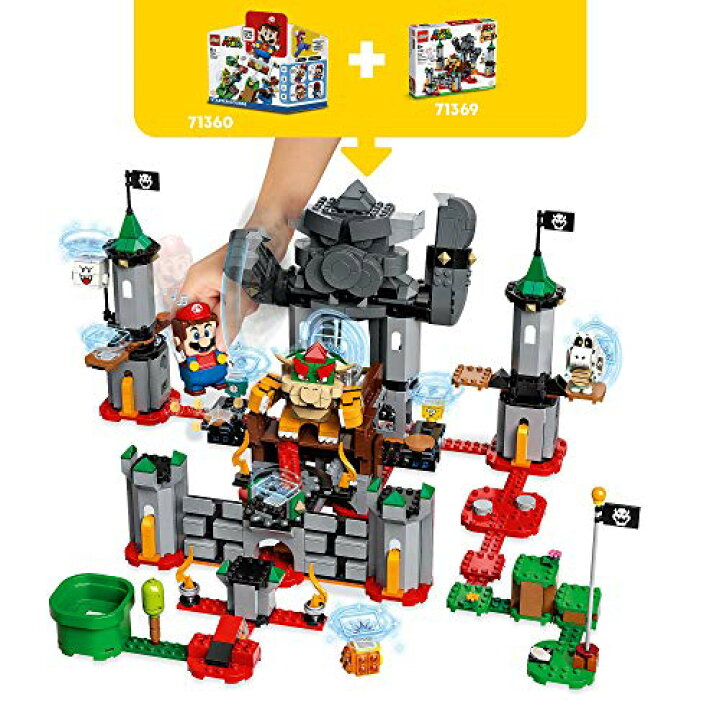 楽天市場】レゴ(LEGO) スーパーマリオ けっせんクッパ城！ チャレンジ 