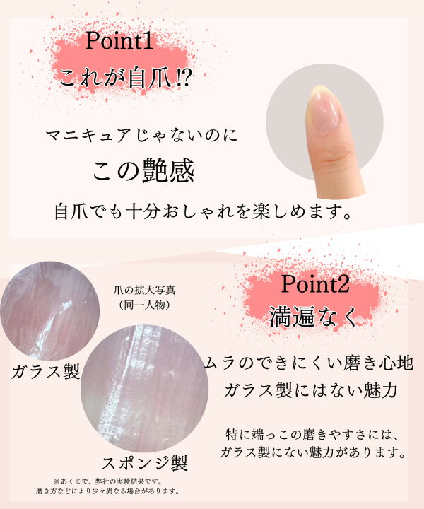 楽天市場】爪磨き ネイルシャイナー 爪やすり ネイルファイル セット 