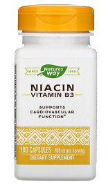 2個セット Nature's Way ナイアシン 100mg 100粒