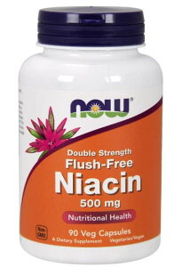NOW Niacinamide 500 mg �t���b�V���t���[�i�C�A�V�� 500mg 90��