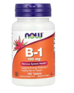 NOW B-1 100 Tabs 100 mg