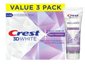 3Zbg@NXg 3DzCg uAX~g 130g@Crest 3D White Brilliance Mint