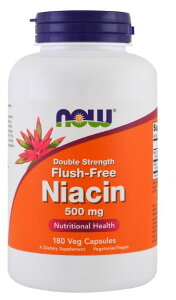 NOW Niacinamide 500 mg �t���b�V���t���[�i�C�A�V�� 500mg 180��