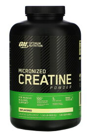 OPTIMUM NUTRITION　マイクロナイズド・クレアチンパウダー　無香料　1.32 ポンド (600 g)