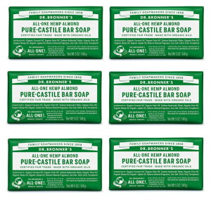 6Zbg hN^[ui[ }WbN\[v Pure-Castile Bar Soap Almond 5 oz ΌsAJXeB[@A[h