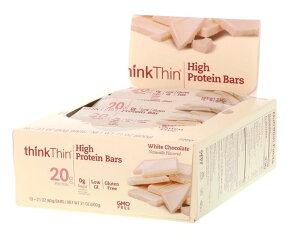 THINK THIN ���[�J�[�{�_�C�G�b�g�o�[(60g)�z���C�g�`���R���[�g�@10�{
