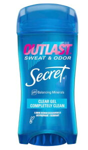 Secret Outlast Protecting Powder Clear Gel Deodorant 2.6oz �V�[�N���b�g �f�I�h�����g �A�E�g���X�g ������ �v���e�N �e�B���O�p�E�_�[ �N���A�W�F�� 73g