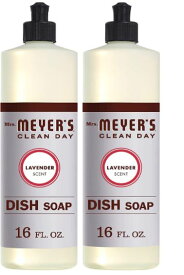2個セット　ミセスマイヤーズ クリーンデイ(Mrs.Meyers Clean Day) 食器用洗剤 ラベンダーの香り 473ml 16oz