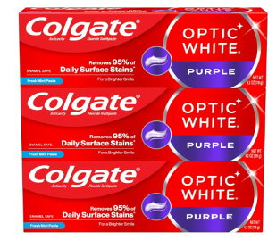 3�Z�b�g �ŐV�Ł@�R���Q�[�g�@�������� �A�h�o���X�h�@�z���C�g�@119g�@Colgate Optic White ADVANCED White Toothpaste
