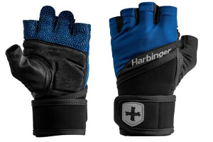 Harbinger Xgbvg[jOObv@O[uTraining Grip Glove Black/Blue (XL)