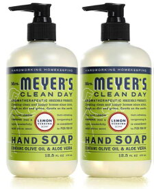 2個セット　ミセスマイヤーズ ハンドソープ(Mrs.Meyers Hand Soap) 　レモンバーベナ 12.5fl oz