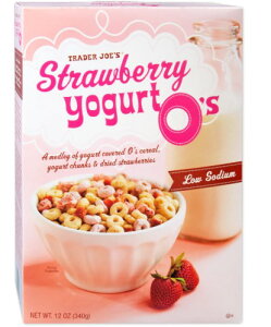 TRADER JOE'S @Xgx[[Og@O's@12oz@Strawberry Yogurt O's