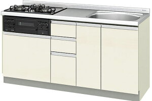 GXI-U-160XNA GXC-U-160XNA LIXIL サンウエーブ 取り替えキッチン パッとりくん GXシリーズ フロアユニット(ワークトップ・加熱機器含む) 間口160cm