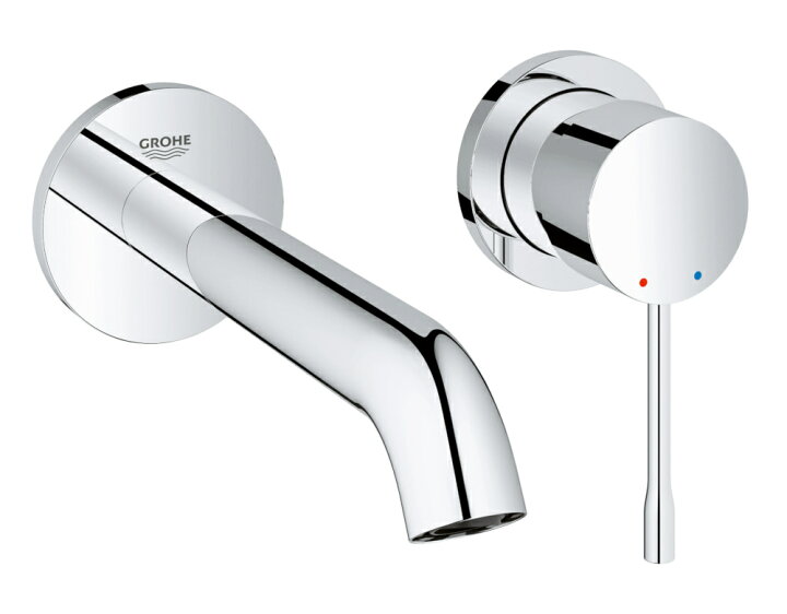 楽天市場】1940810J グローエ GROHE シングルレバー壁出洗面混合栓 