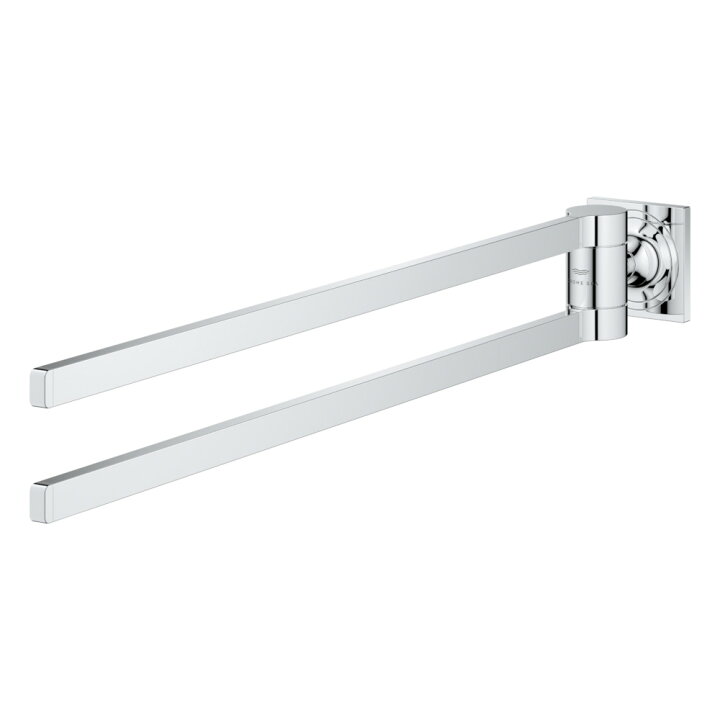 楽天市場】4034210J グローエ GROHE ダブルタオルホルダー : アクア 