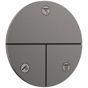 15558340�@�n���X�O���[�G Hansgrohe�@�V�����[�Z���N�g�R���t�H�[�gS�@�o���u �������@3�A�E�g���b�g�ؑ֗p ��155�i���ϕ��j�i�u���b�V���h�u���b�N�N�����j