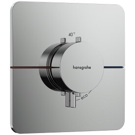 15588000　ハンスグローエ Hansgrohe　シャワーセレクトコンフォートQ　シャワーサーモスタット埋込式　155/155（化粧部）（クロム）