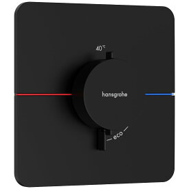 15588670　ハンスグローエ Hansgrohe　シャワーセレクトコンフォートQ　シャワーサーモスタット埋込式　155/155（化粧部）（マットブラック）