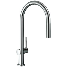 72800004　ハンスグローエ Hansgrohe　タリスM54　シングルレバーキッチン混合水栓　引出式 210（シャワー切替）