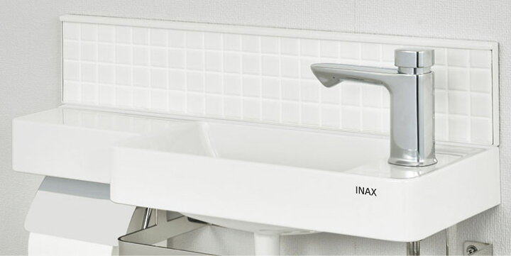 楽天市場】L-D102RQ-W LIXIL INAX オールインワン手洗 バックパネル 