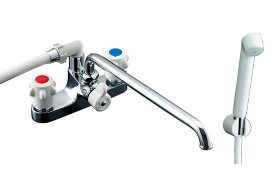 BF-M607-GA　BF-M607N-GA　LIXIL　INAX　2ハンドルシャワーバス水栓　スプレーシャワー