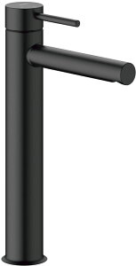 LF-YE340SYHC/SAB LIXIL INAX シングルレバー混合水栓(ブラック) ベッセル用ロングタイプ eモダン(エコハンドル)