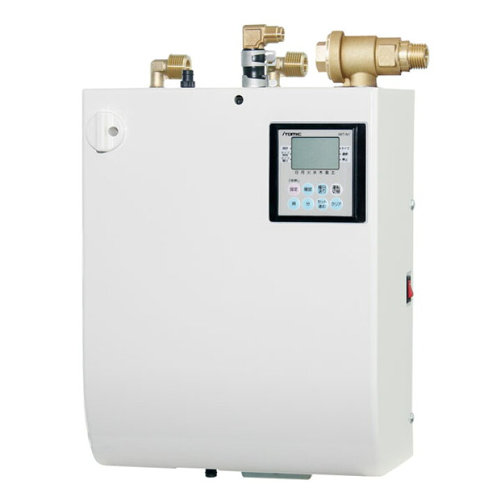 楽天市場 イトミック 小型電気温水器 壁掛型貯湯式電気温水器 貯湯量3l 単相100v タイマー付 Esw03ttx106d0 アクアｓｈｏｐ
