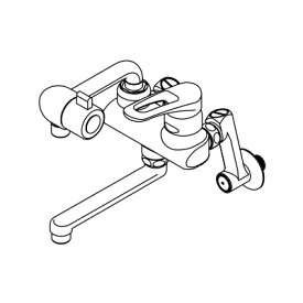 MZ-1N3P　イトミック　混合水栓　MZ-N3P（まぜまぜP）シリーズ　熱湯口付　埋め込み配管