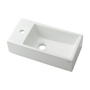 493-153 カクダイ 壁掛手洗器(Lホール) Luju(リュウジュ)