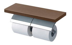 YH63KSS　TOTO　棚付二連紙巻器　めっきタイプ　芯棒固定タイプ