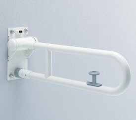 T112HK7R　TOTO　パブリック用手すり　腰掛便器用手すり(可動式)　はね上げ手すり(ロック付き)　700mm　樹脂被覆タイプ　握り径Φ34