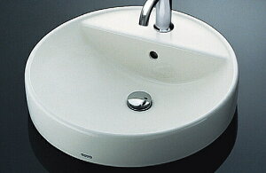 L700C + TLG10301J TOTO カウンター式丸形洗面器セット ベッセル式 シングル混合水栓