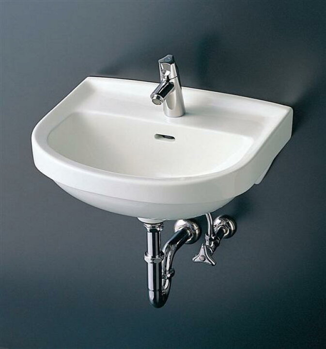 楽天市場】L210C ＋ TLS11R TOTO 壁掛洗面器（小形）セット 立水栓 