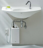 REA01AS28S　TOTO　手洗器用小型電気温水器　湯ぽっと　1L壁掛けタイプ　自動水栓（TLE28002J）セット