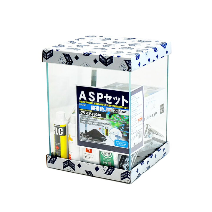 アクアシステム Aspセット 48l 90cm クリスティスリム900led シュリンプ用 水槽セット 薄型 超透明ガラス 優れた品質 シュリンプ用