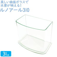 水槽 31cm ガラス水槽【34×21×28cm 13L】ルノアール310 31cm水槽 水槽 ガラス 蓋付き フタ受け付き 保…