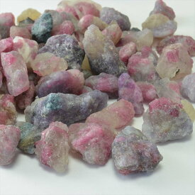 トルマリン ピンク　原石 さざれ（約50g）（磨きなし）水晶チップス　浄化　サザレ【セドナの魔法】