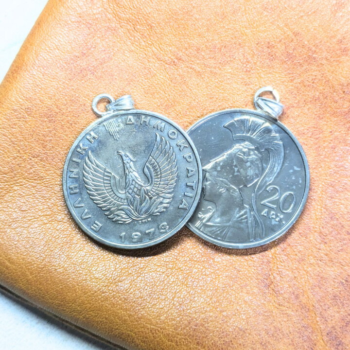 楽天市場】【新春特価】レディース ネックレス ギリシャコイン（アテナ 